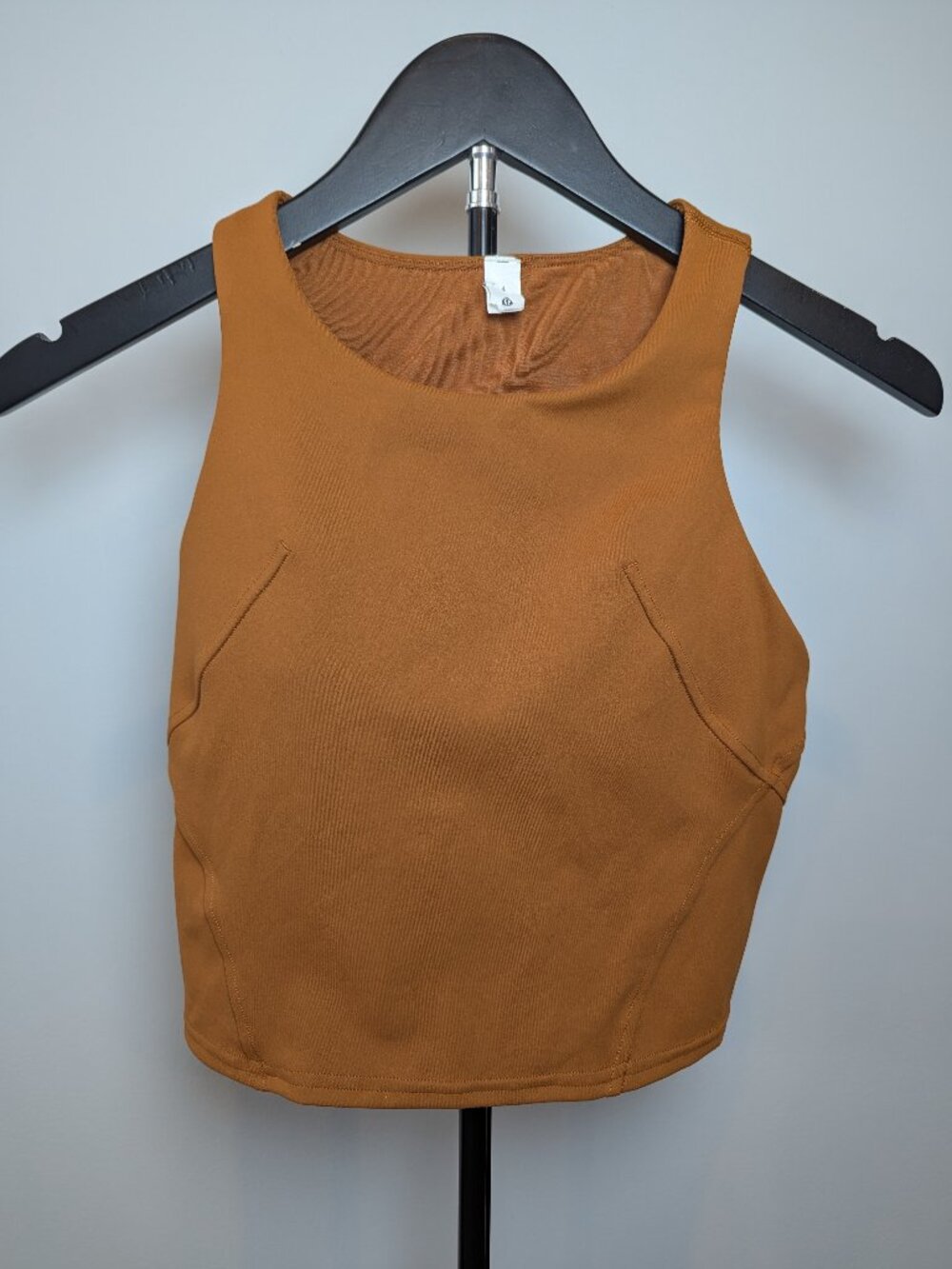 Lululemon Women's Size 4 Invigorate Training Tank Top In Butternut Brown